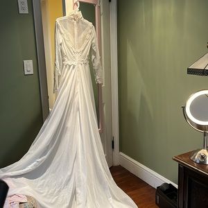 Vintage Handmade Wedding Dress (late seventies)